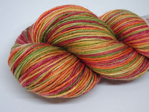 Autumn Colours Superwash Merino/Silk/Ramie Sock Yarn