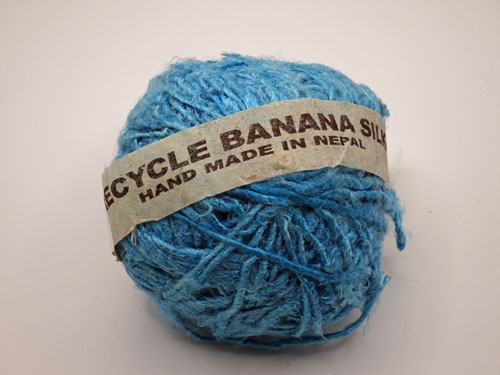 Banana Silk Yarn - Aqua