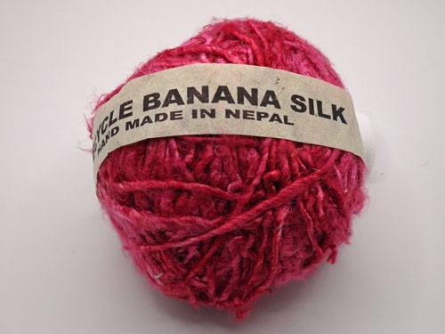 Banana Silk Yarn - Pink