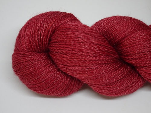 Garnet Merino/Silk Laceweight Yarn