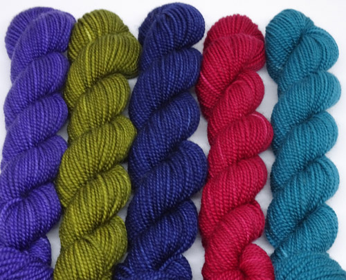 Gwendolyn SW Merino/Nylon Sock Yarn Mini Set