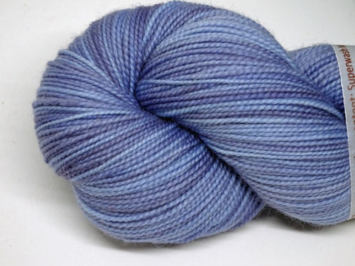 Lavender Rose SW Merino/Nylon/Stellina Sock Yarn