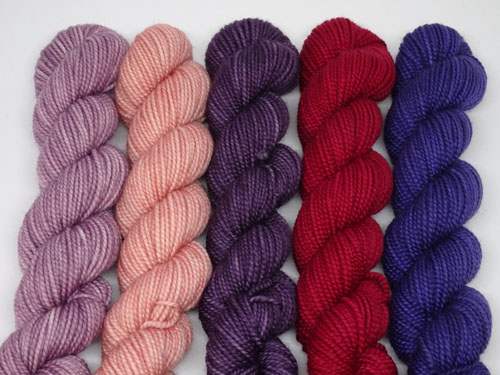 Anitque Velvet SW Merino/Nylon Sock Yarn Mini Set-
