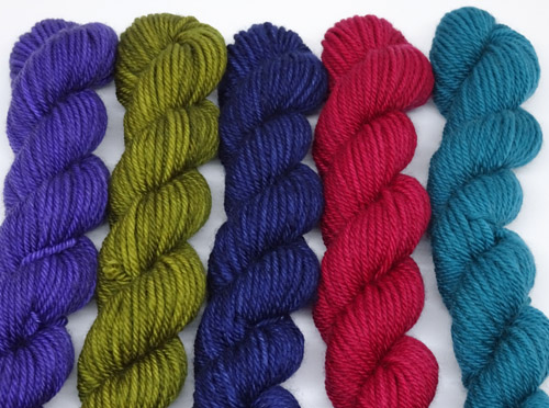 Gwendolyn SW Merino/Nylon DK Yarn Mini Set-