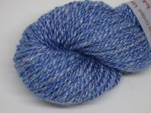 Blue Twinkle Handspun Yarn-