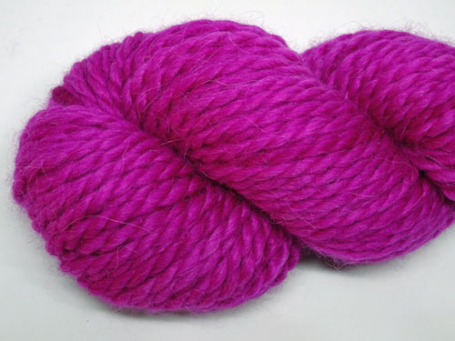Magenta Alpaca/Merino 80/20 Bulky Yarn-
