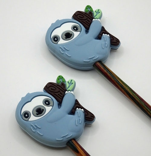 Needles Stoppers - Blue Sloth-