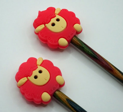 Needles Stoppers - Pink Sheep-