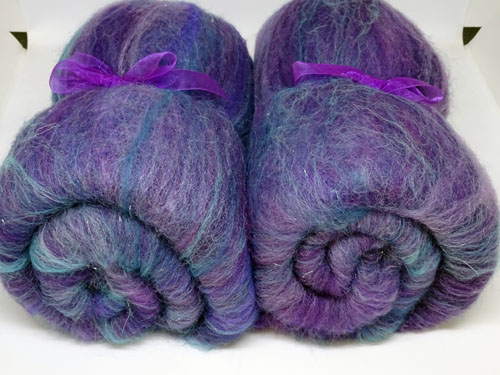 Purple With Bling Batts-