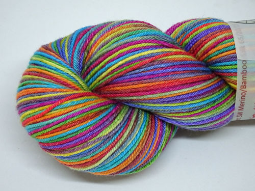 Jewel Superwash Merino/Bamboo/Silk Sock Yarn-
